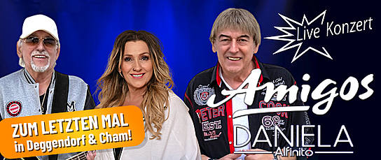 Veranstaltung: Amigos & Daniela Alfinito - Live-Konzert